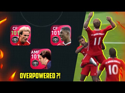 The DEADLY TRIO☠️🔥 - Best Attacking Line??!🥵 Pes 2021 Mobile