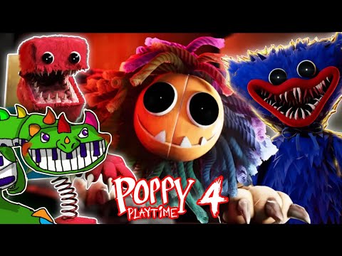 ALL ANTAGONIST REVEALED ! | POPPY PLAYTIME CHAPTER 4 | NEW UPDATE