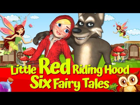 🔴 Little Red Riding Hood and the Big Bad Wolf 🔴🐺I Six Fairytales I English Fairytales 🌟