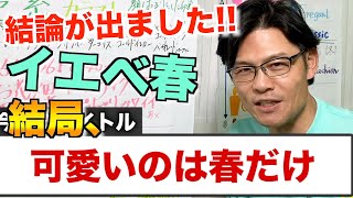 【パーソナルカラー診断】結論、可愛いのはイエベ春だけ　vol.242