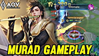 AOV : MURAD GAMEPLAY | IN JUNGLE - ARENA OF VALOR LIÊNQUÂNMOBILE ROV