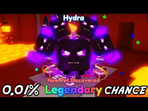 I hatched 0.01% LEGENDARY PET in Mining Simulator 2 (Roblox)