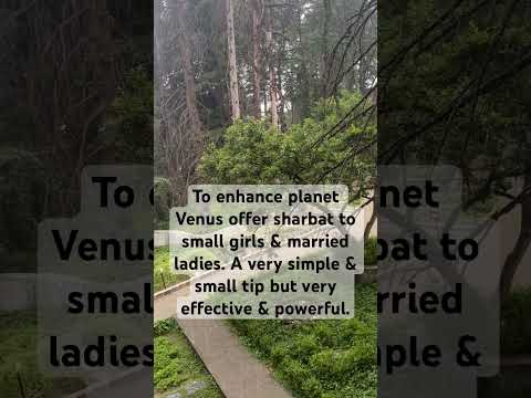 Simple, easy & powerful tip to enhance Venus.   #venus #planets #remedies #abundance #prosperity