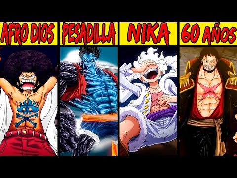 TODAS las TRANSFORMACIONES y FORMAS de LUFFY en ONE PIECE (La Versión donde NO se Convierte en REY)