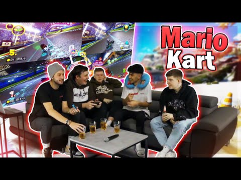 FUNNY Mario Kart Rounds with @Ditrxx @x8creator Berki Patrick and @katoo12 || Ovation Bootcamp