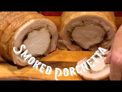 Easy Black Garlic Porchetta on the Camp Chef ZG smoker