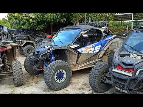 Ένα πάρκινγκ γεμάτο Γουρούνες και Μπάγκι - Dream Off Road Parking ATV & Buggy Can Am, BRP ATV, Buggy