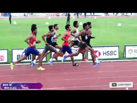 4TH INDIAN OPEN NATIONAL ATHLETICS COMPETITION MEN (U-23) 800M FINAL#youtube @akashSharma75978