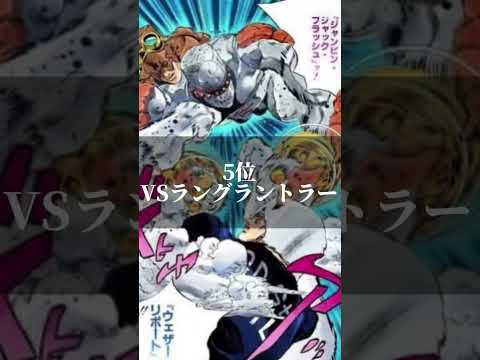 ジョジョ6部個人的名勝負ランキング#ジョジョ#ランキング