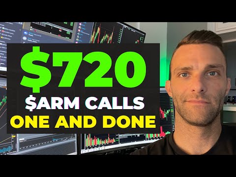 +$720 Day Trading $ARM Call Options