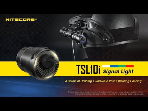 #Nitecore - TSL10i Quad-Color Signal Light Tailcap for P10i, P20i, and i4000R #Tactical #Flashlight