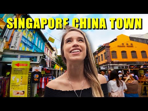 I Can't Believe This Is China Town in Singapore!