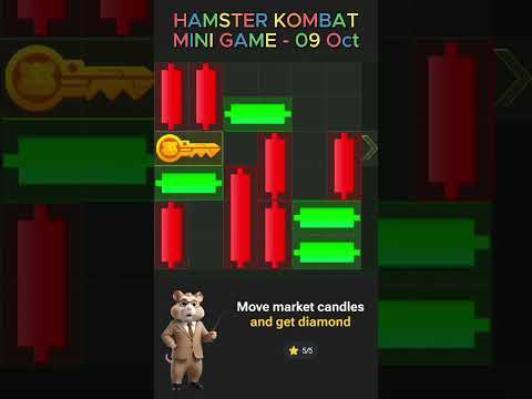 Hamster Kombat New Season Mini Game Solution 9 October 2024