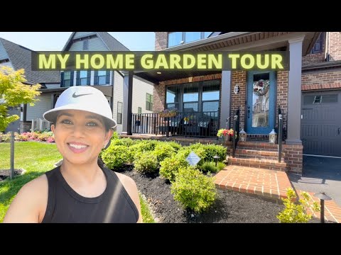 MY HOME GARDEN TOUR | ಅಮೇರಿಕಾದಲ್ಲಿ | Kavya Nagaraj | Kannada Vlogs