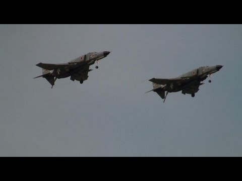 2013年9月7日　百里基地航空祭　事前公開　航過飛行