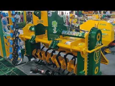 JS Agro planetary reduction Rotary tiller | Banana special Rotary | Full review | Agriculture INDIA