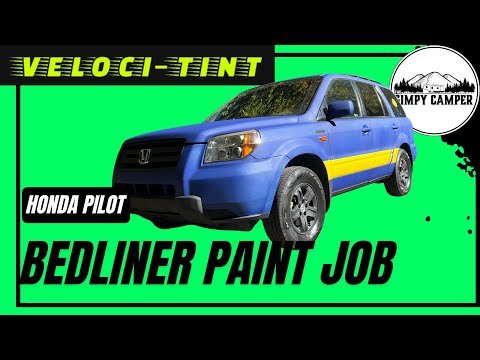 Raptor Liner Paint Job - Honda Pilot