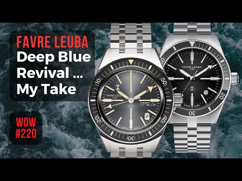 Will the Favre Leuba Deep Blue Revival Be A Success? // Watch of the Week. Review 220