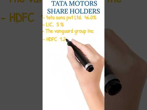 Tata motors share holders  || share holders of tata motors || TATA motors #tata