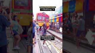 Do you know this about Vietnam train market maeklong #vietnamtravel