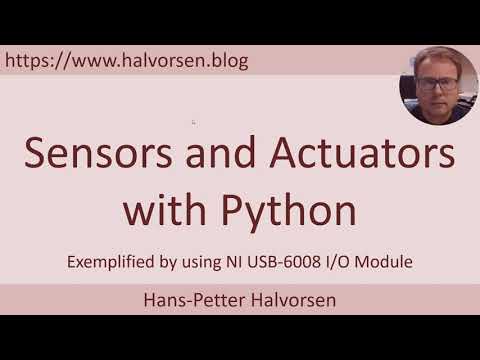 Sensors and Actuators with Python