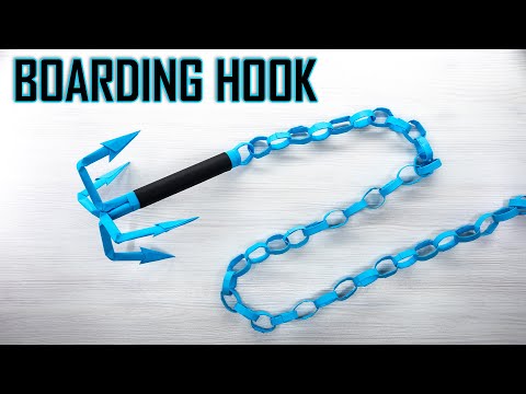 Make a Paper BOARDING HOOK - Pirate Craft Tutorial