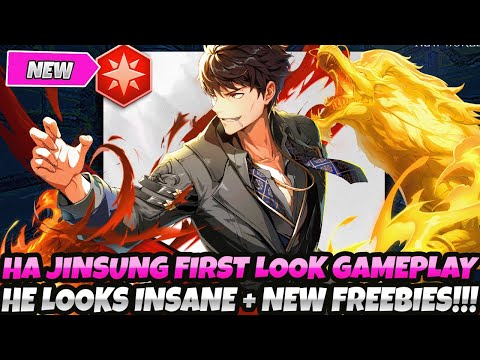 *HE LOOKS FREAKING INSANE!!* FIRST LOOK GAMEPLAY & SKILLS! LOTS OF NEW FREEBIES (Tower God New World