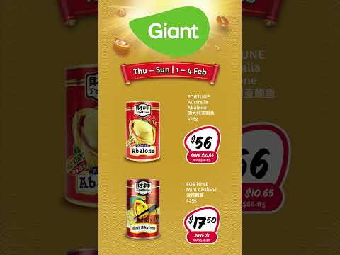 Giant CNY 2024 Abalone Specials (1 - 4 FEB)