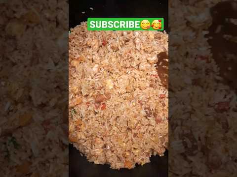 Chicken FriedRice😋 #shorts #preparation #cooking #viral #trending #sowmikitchen123