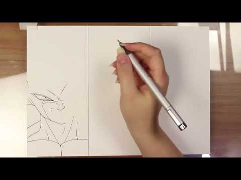 Freeza | Cell | Majin Boo - Real Time Drawing