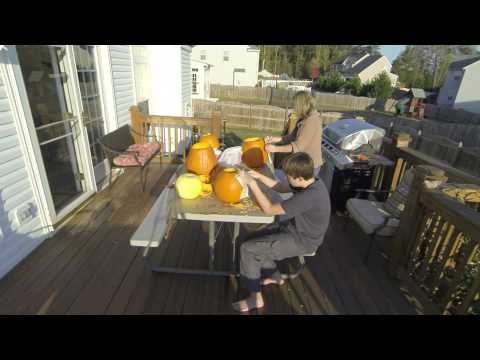 GoPro HD - Pumpkin Carving 2013