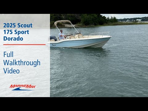 2025 Scout 175 Sport Dorado | Available at MarineMax Wrightsville Beach