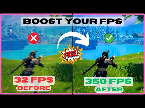 FPS BOOST - Increase Frames in any Game