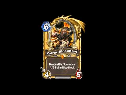 Cairne Bloodhoof Quotes PL - Hearthstone