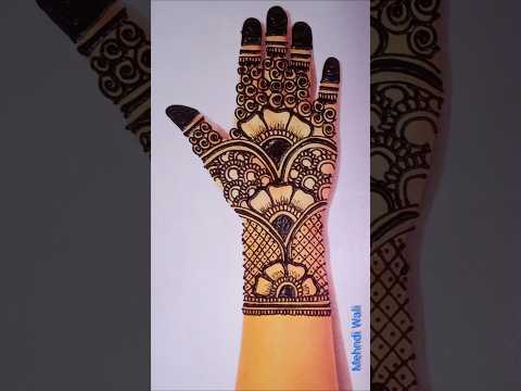 Karwachauth mehndi design #mehandi #youtubeshorts #trending #shorts #viralvideo