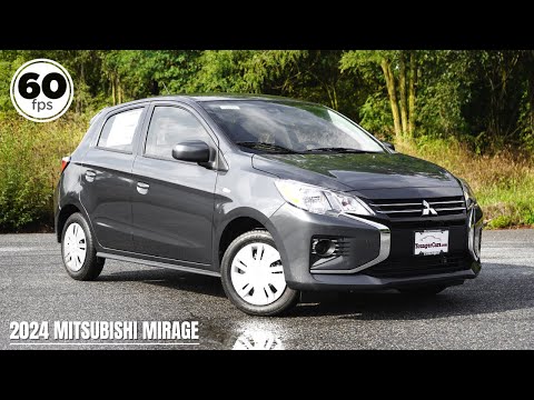 2024 Mitsubishi Mirage Review | Starting at UNDER $17k!