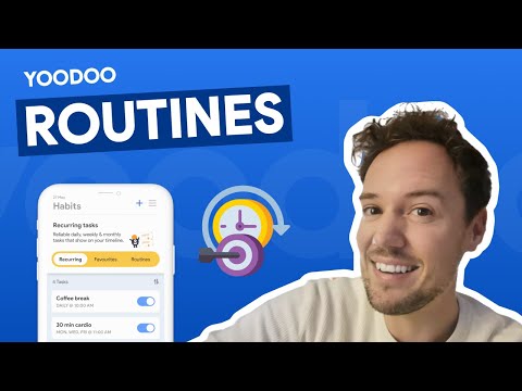 Creating Routines on Yoodoo