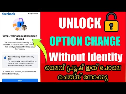 how to unlock your facebook account without identity 2022 | facebook account locked how to unlock