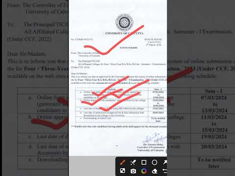 CU CCF Exam Form Fill up #cuexam #onlineupdate #youtubeshorts