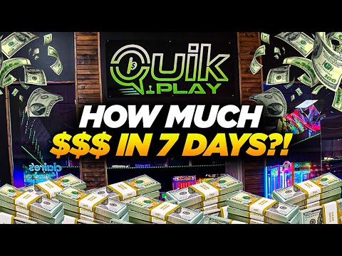 How Much Did Our ARCADE Make In 7 Days?!