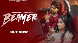 Beamer : Vikram Sarkar | Pranjal Dahiya | Anjali 99 | Haryanvi Song 2023