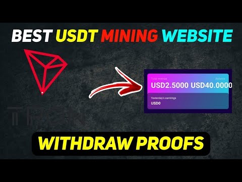 New TRX Mining Site | Withdrawal proof | Refer and earn free trx | Tron Mining site | TRX Mining