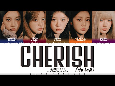 ILLIT (아일릿) - ‘Cherish (My Love)’ Lyrics [Color Coded_Han_Rom_Eng]