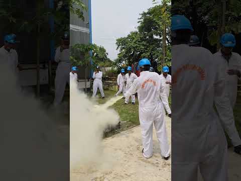 Advanced fire fighting practical session at IMA. #firefighter #marines #stcwtraining #onthisday2024