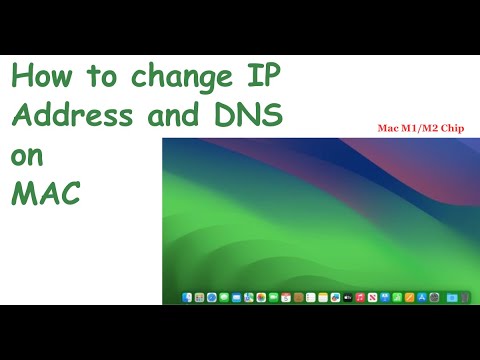 How to change IP address and DNS on Mac | 2024