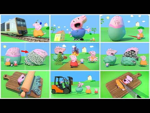 Peppa Pig Parodies - The BEST of Peppa pig funny animations! - Not For Kids!