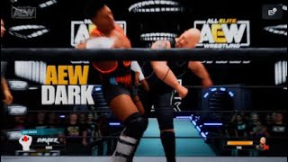 AEW DARK PAUL WIGHT KNOCKS OUT POWERHOUSE HOBB!!!!!!!!!!!!!!!!