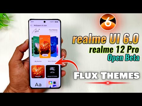 realme 12 Pro realme UI 6.0 Open Beta Update Review Finally got Flux Theme Feature  | Atul Tech