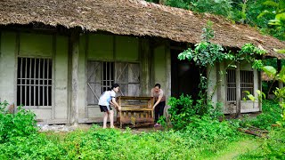 Single mother: Renovating an abandoned house to live in after divorcing her husband | Ly Tieu Tuyet