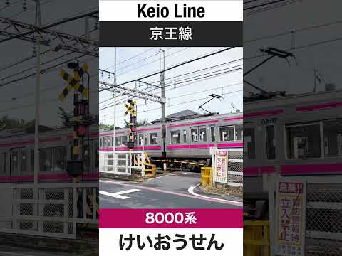 【踏切】高幡不動-南平駅間の踏切｜京王線【電車が大好きな子供向け】Japanese Trains for Kids - Keio Line